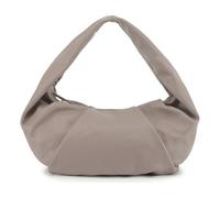 LES VISIONNAIRES Greta Essential Sac à bandoulière Cuir véritable 43 cm gris