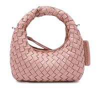 LES VISIONNAIRES Greta Micro weave Sac à main Cuir 20 cm rose