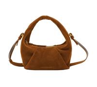LES VISIONNAIRES Greta Mini Essential Sac à main Cuir 23 cm brun