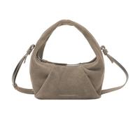 LES VISIONNAIRES Greta Mini Essential Sac à main Cuir 23 cm gris