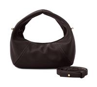 LES VISIONNAIRES Greta Sac à bandoulière Cuir véritable 20 cm brun
