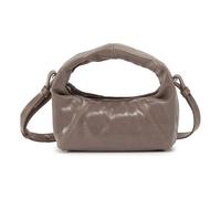 LES VISIONNAIRES Greta Sac à bandoulière Cuir véritable 20 cm gris