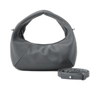 LES VISIONNAIRES Greta Sac à bandoulière Cuir véritable 20 cm gris