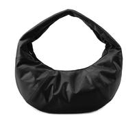 LES VISIONNAIRES Greta Sac à bandoulière Cuir véritable 41 cm noir