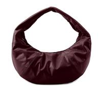LES VISIONNAIRES Greta Sac à bandoulière Cuir véritable 41 cm rouge