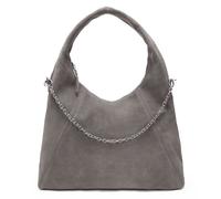 LES VISIONNAIRES Jade Cozy Chain Sac à bandoulière Cuir 38 cm gris