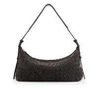 LES VISIONNAIRES Marie Sac à bandoulière Cuir véritable 38 cm brun