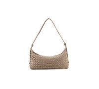LES VISIONNAIRES Sac en cuir - Baguette MARIE beige