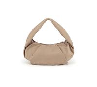 LES VISIONNAIRES Sac en cuir - Hobo GRETA ESSENTIAL SILKY crème