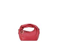 LES VISIONNAIRES Sac en cuir - Mini sac GRETA NANO SILKY rouge