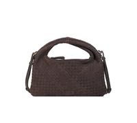 LES VISIONNAIRES Sac en cuir - Sac à main SADIE GRADE WEAVE COZY marron