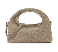LES VISIONNAIRES Sadie Grande Weave Sac à main Cuir véritable 40 cm brun