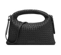 LES VISIONNAIRES Sadie Weave Sac à bandoulière Cuir 37 cm noir