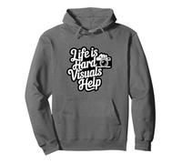 Les visuels Life is Hard aident Les thérapeutes de l'ABA à Soutenir l'Autisme Sweat à Capuche