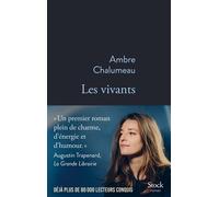 Ambre Chalumeau – Les vivants – Roman – Broché