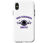 Les Void Screamers unissent Un Espace Amusant Coque pour iPhone X/XS