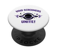 Les Void Screamers unissent Un Espace Amusant PopSockets PopGrip Adhésif