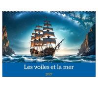 Les voiles et la mer (Calendrier mural 2027 DIN A2 vertical), CALVENDO calendrier mensuel: Images de la navigation d'autrefois.