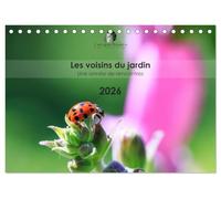 Les voisins du jardin - Une année de rencontres (Calendrier de bureau 2026 DIN A5 vertical), CALVENDO calendrier mensuel: Un calendrier tendre et ... et fascinante des animaux de nos jardins.