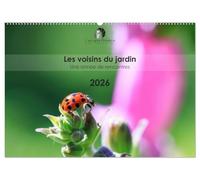 Les voisins du jardin - Une année de rencontres (Calendrier mural 2027 DIN A2 vertical), CALVENDO calendrier mensuel: Un calendrier tendre et coloré ... et fascinante des animaux de nos jardins.