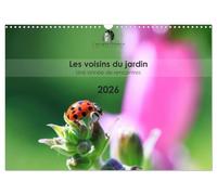 Les voisins du jardin - Une année de rencontres (Calendrier mural 2027 DIN A3 vertical), CALVENDO calendrier mensuel: Un calendrier tendre et coloré ... et fascinante des animaux de nos jardins.