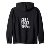 Les Voitures C'est Nul Moto Rébellion Sweat à Capuche
