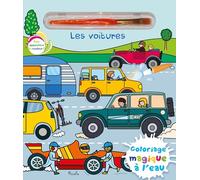 Les voitures - Coloriage magique à l'eau
