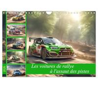 Les voitures de rallye à l'assaut des pistes (Calendrier mural 2026 DIN A4 horizontal), CALVENDO calendrier mensuel