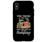 Les Voix dans ma Main ne cessent de me dire de Faire du Camping Coque pour iPhone X/XS
