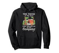 Les Voix dans ma Main ne cessent de me dire de Faire du Camping Sweat à Capuche