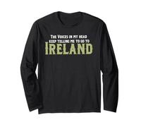 Les Voix dans ma tête me Disent d'aller en Irlande Manche Longue