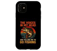 Les Voix dans ma tête me Disent d'aller pêcher l'achigan Coque pour iPhone 11