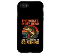Les Voix dans ma tête me Disent d'aller pêcher l'achigan Coque pour iPhone SE (2020) / 7/8