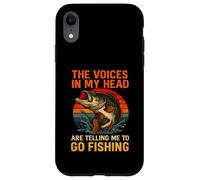 Les Voix dans ma tête me Disent d'aller pêcher l'achigan Coque pour iPhone XR