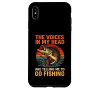 Les Voix dans ma tête me Disent d'aller pêcher l'achigan Coque pour iPhone XS Max