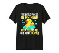 Les Voix dans ma tête n'arrêtent Pas de me dire « achète Plus de Canards en Caoutchouc » T-Shirt Haut de Gamme