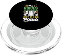 Les Voix dans ma tête n'arrêtent Pas de me dire « achète Plus de Plantes » PopSockets PopGrip pour MagSafe