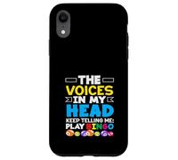Les voix dans ma tête n'arrêtent pas de me dire qu'il faut jouer au bingo Coque pour iPhone XR