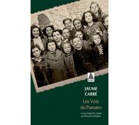 Jaume Cabré – Les Voix du Pamano – Roman – Poche (Actes Sud)