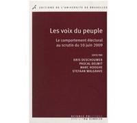 Les voix du peuple le comportement electoral au scrutin du 10 juin 2000
