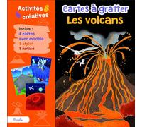 Les volcans - Cartes à gratter