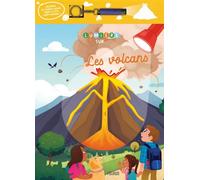 Les volcans + lampe - David Marchand - Fleurus - cartonné - Document jeunesse