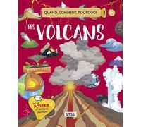 Les volcans - Quand, comment, pourquoi - Valentina Bonaguro - Sassi - cartonné - Document jeunesse