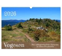 Les Vosges - Le patrimoine naturel exceptionnel de l'est de la France, Version française (Calendrier mural 2026 DIN A3 portrait), Calendrier CALVENDO mensuel