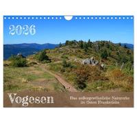 Les Vosges - Le patrimoine naturel exceptionnel de l'est de la France, Version française (Calendrier mural 2026 DIN A4 portrait), Calendrier CALVENDO mensuel