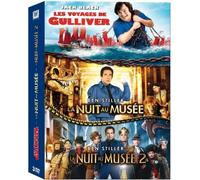 Les Voyages de Gulliver + La nuit au musée 1 & 2 - Coffret 3DVD