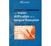 Les vraies difficultes de la langue francaise - Franck Evrard - Dicoland Lmd - broché - Dictionnaire et encyclopédie