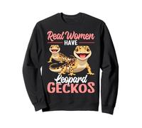 Les Vraies Femmes Ont des Geckos léopard Sweatshirt