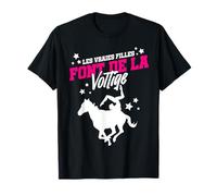Les Vraies Filles Font De La Voltige Sauts de cheval T-Shirt