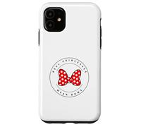 Les Vraies Princesses Portent des nœuds Populaires Rouge et Blanc à Pois Coque pour iPhone 11